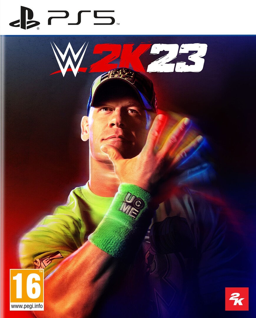 Playstation 5 WWE 2K23 borítókép