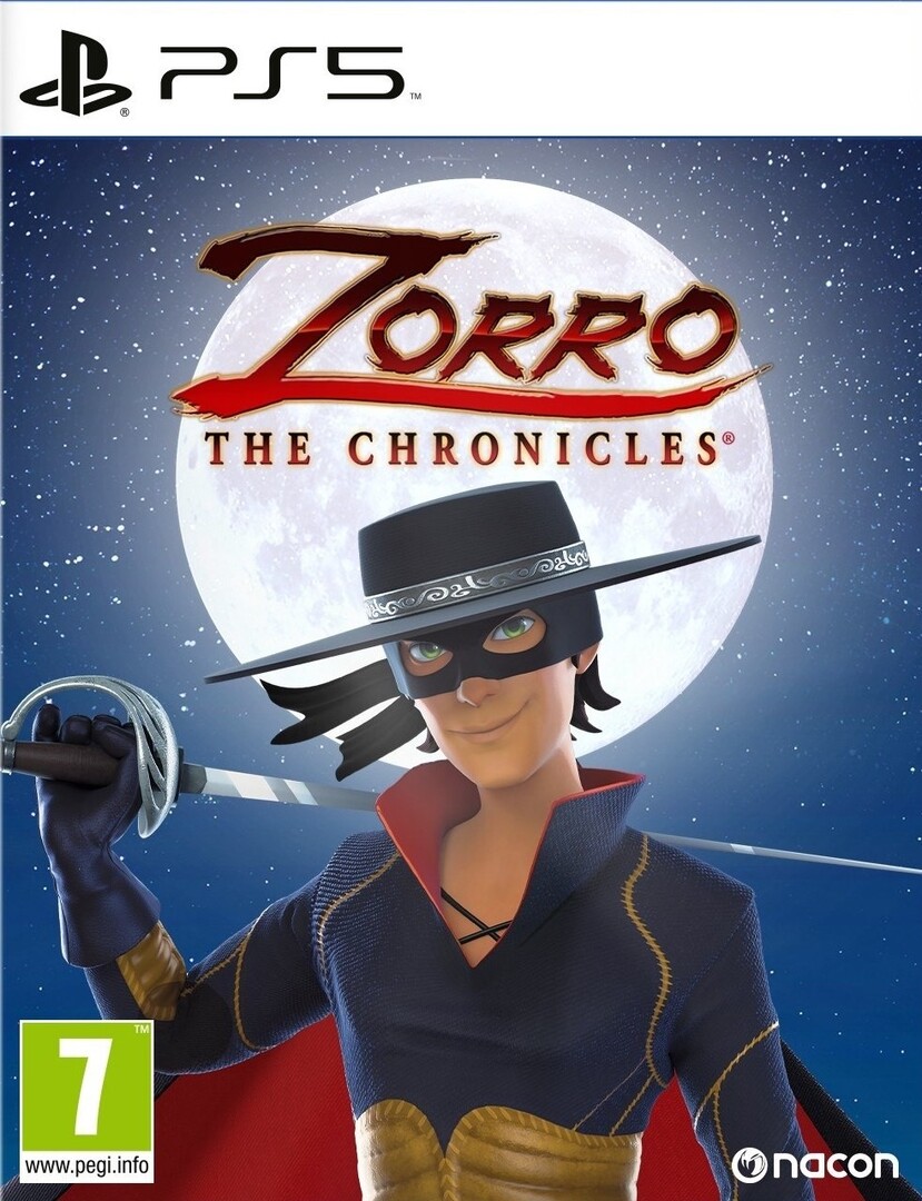 Playstation 5 Zorro The Chronicles borítókép