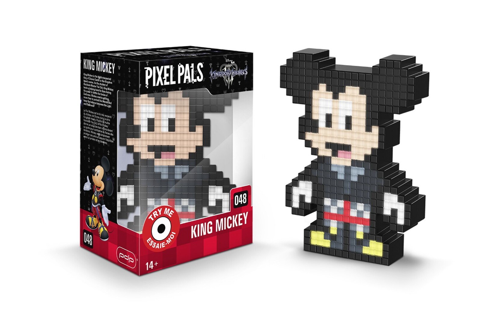 Relikviák Pixel Pals - Kingdom Hearts - King Mickey borítókép