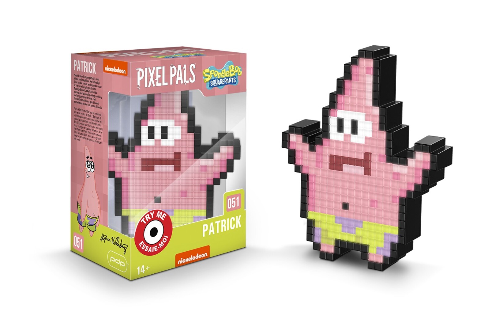 Relikviák Pixel Pals - Nickelodeon - Patrick borítókép