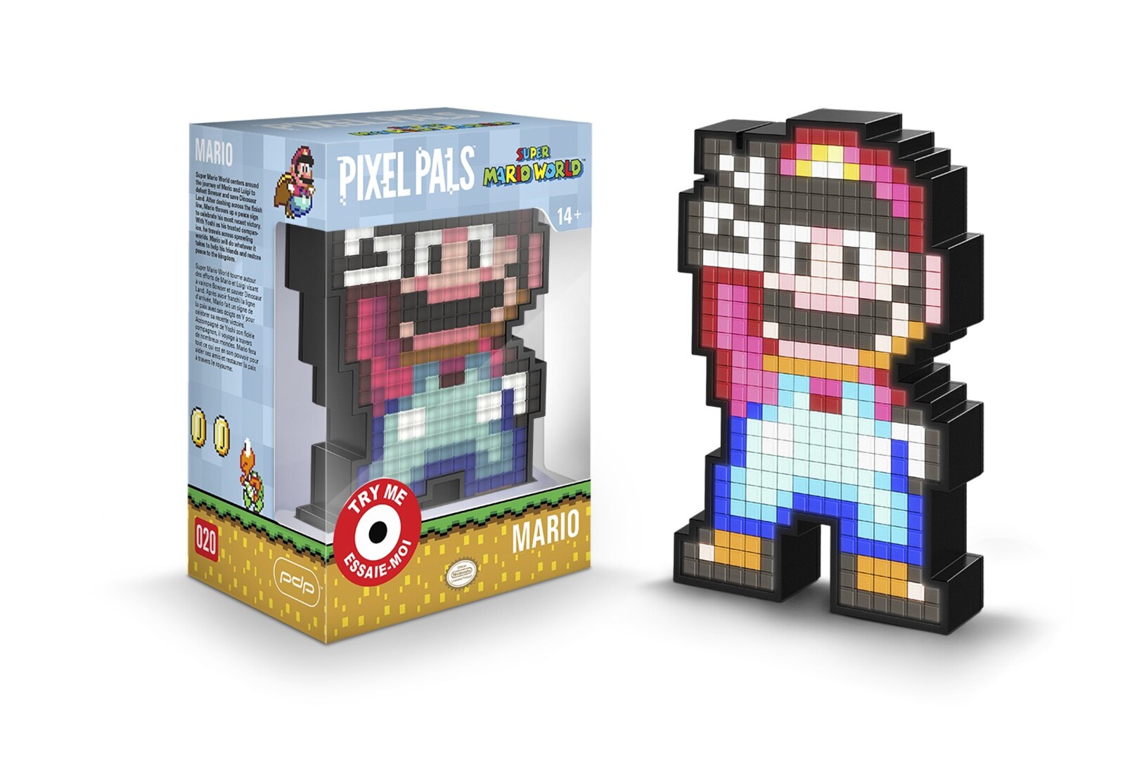 Relikviák Pixel Pals - Nintendo - Super Mario World - Mario borítókép