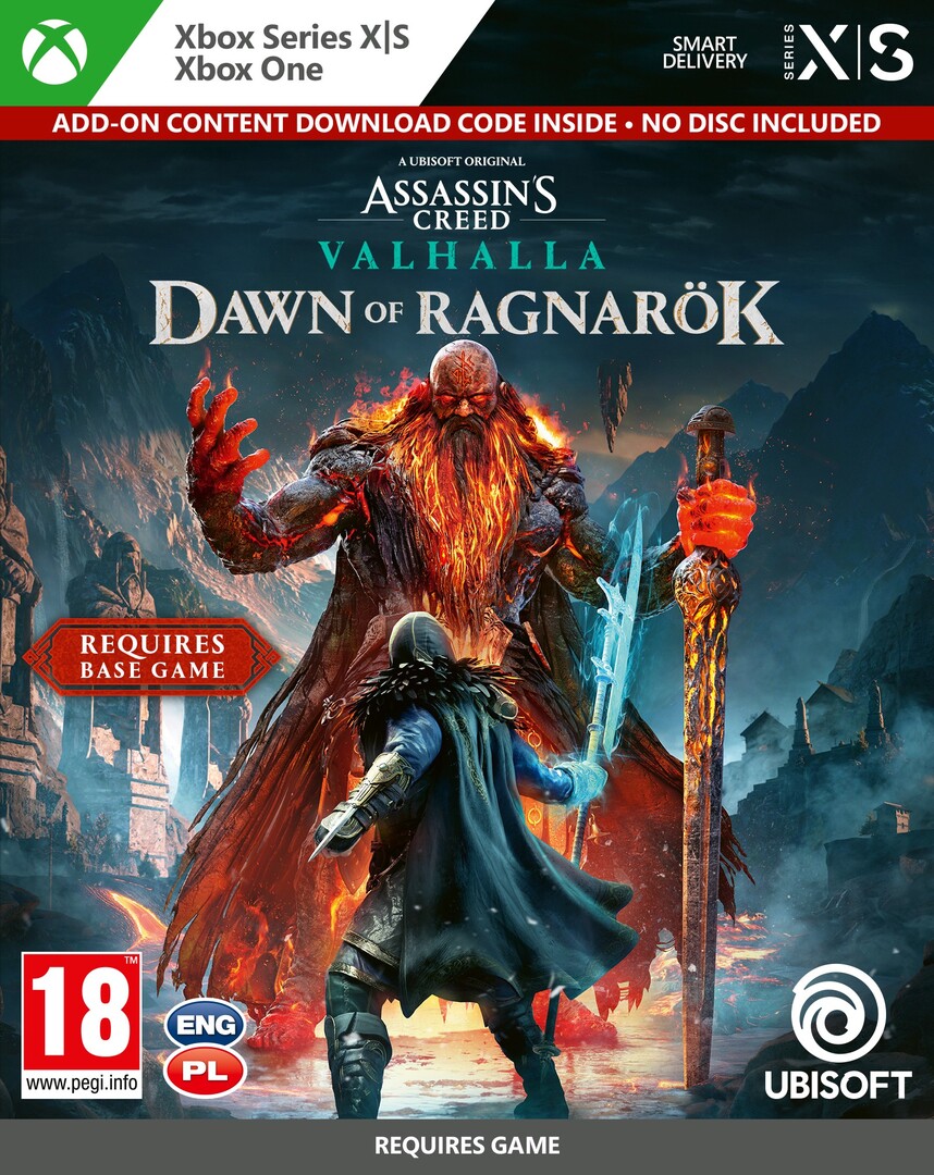 Xbox One Assassins Creed Valhalla kiegészítő: Dawn of Ragnarök borítókép