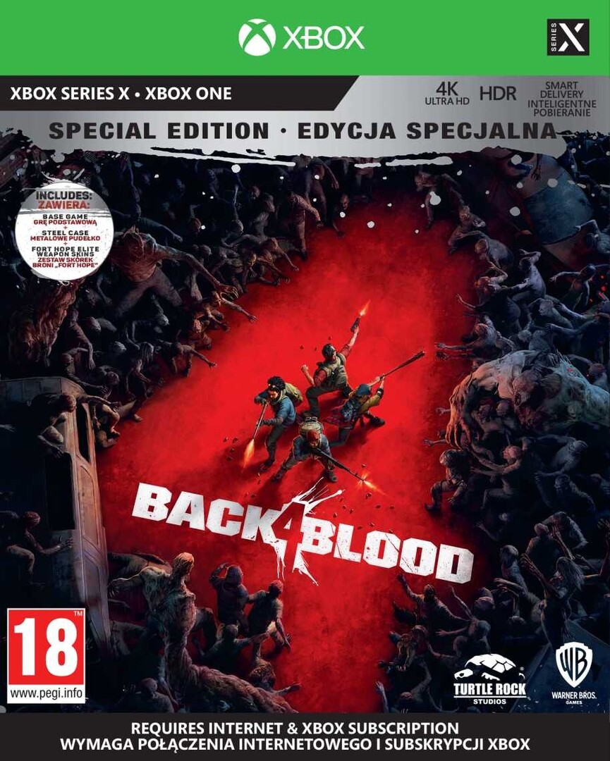 Xbox One Back 4 Blood Special Edition borítókép