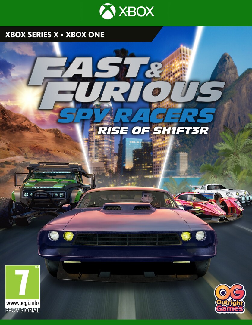 Xbox Series X, Xbox One Fast and Furious Spy Racers Rise of Sh1ft3r borítókép