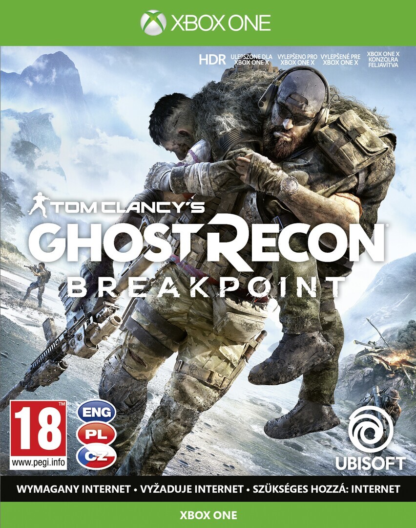 Xbox Series X, Xbox One Ghost Recon Breakpoint borítókép