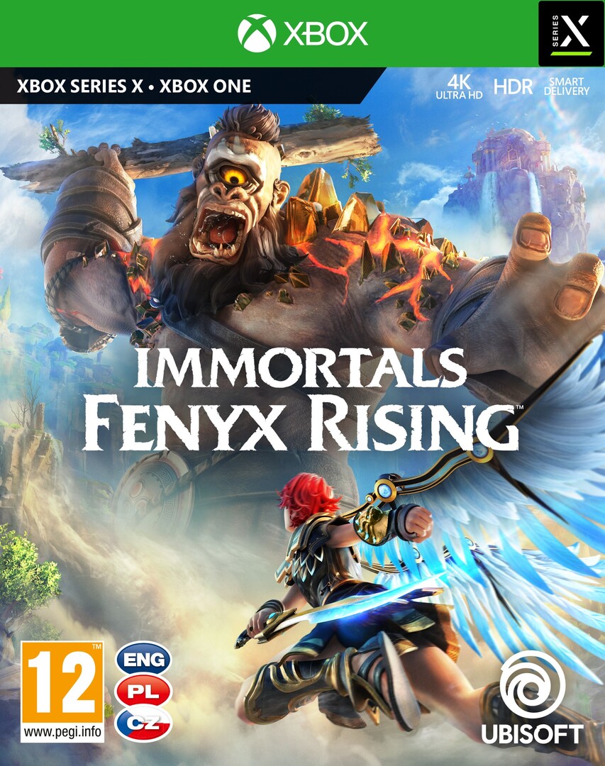 Xbox Series X, Xbox One Immortals Fenyx Rising borítókép