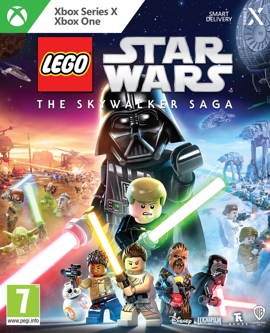 Xbox Series X, Xbox One LEGO Star Wars The Skywalker Saga borítókép