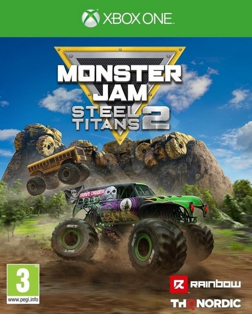 Xbox One Monster Jam Steel Titans 2 borítókép
