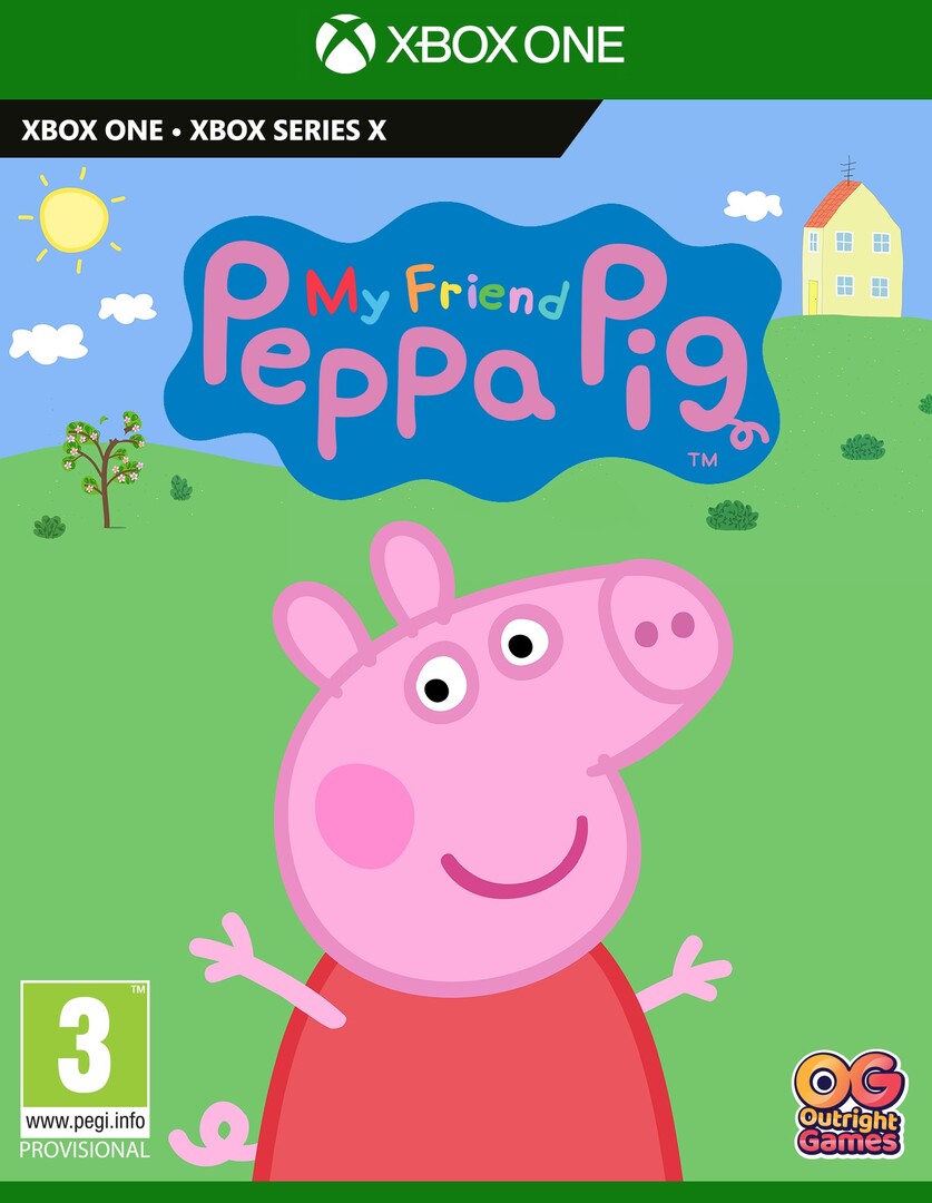 Xbox Series X, Xbox One My Friend Peppa Pig borítókép