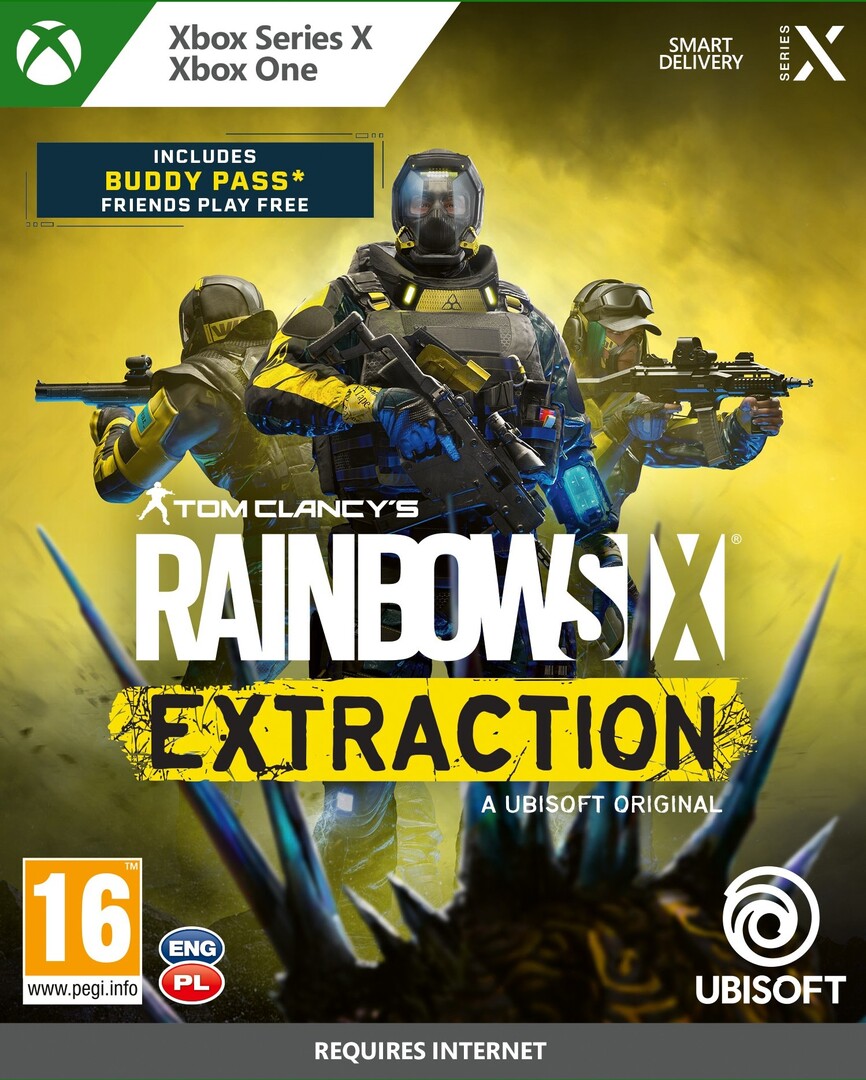 Xbox Series X, Xbox One Rainbow Six Extraction borítókép
