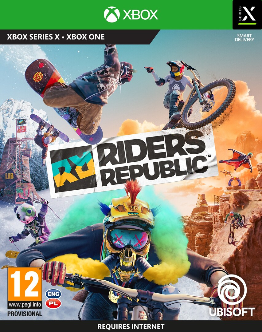 Xbox Series X, Xbox One Riders Republic borítókép