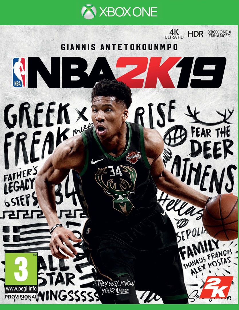 Xbox Series X, Xbox One NBA 2K19 borítókép