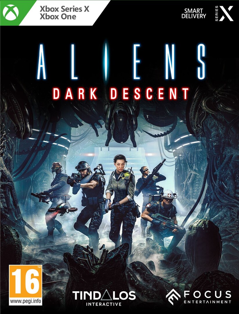 Xbox Series X, Xbox One Aliens Dark Descent borítókép