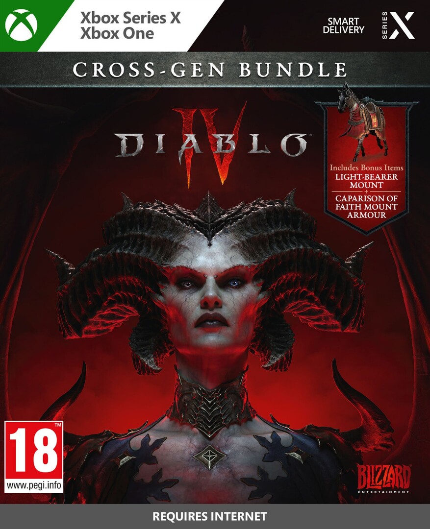 Xbox Series X, Xbox One Diablo IV borítókép