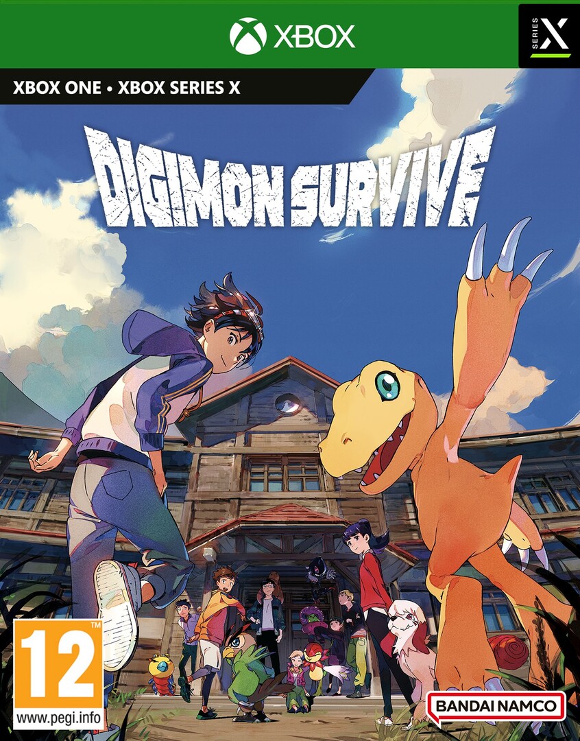 Xbox Series X, Xbox One Digimon Survive borítókép