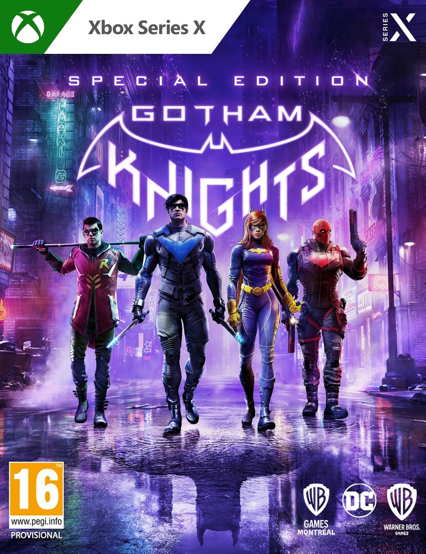 Xbox Series X Gotham Knights Special Edition Xbox Series X borítókép