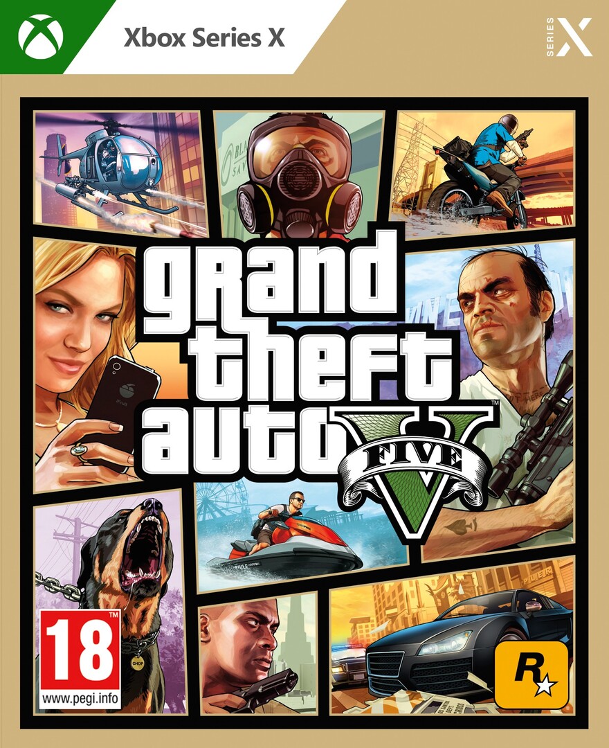 Xbox Series X Grand Theft Auto 5 Xbox Series X borítókép
