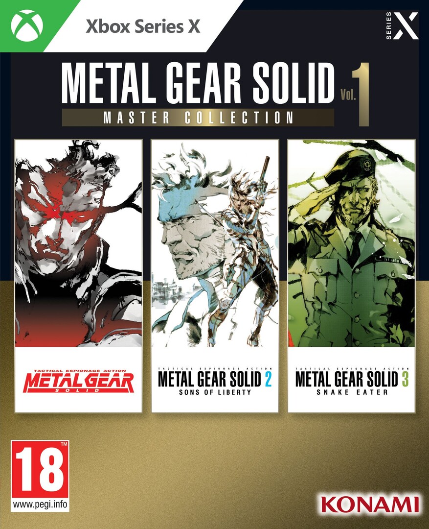Xbox Series X Metal Gear Solid Master Collection Vol. 1 Xbox Series X borítókép