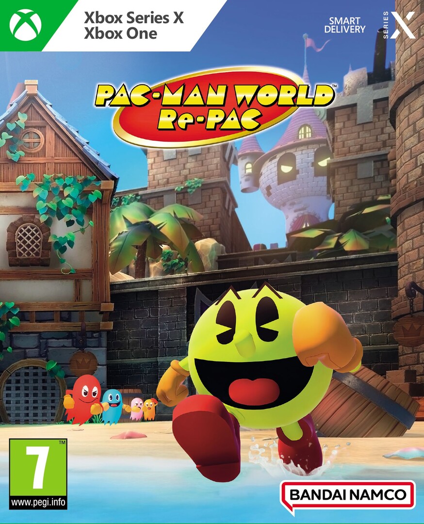 Xbox Series X, Xbox One Pac-Man World Re-Pac borítókép