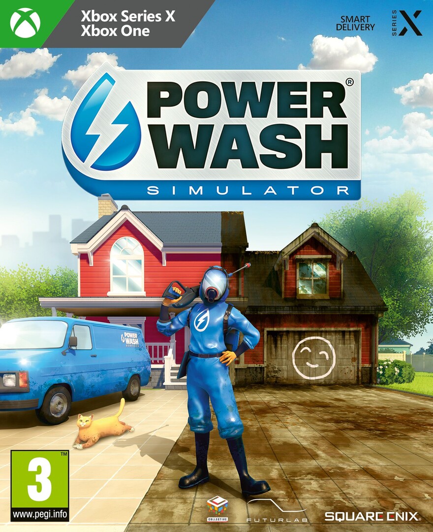 Xbox Series X, Xbox One Powerwash Simulator borítókép