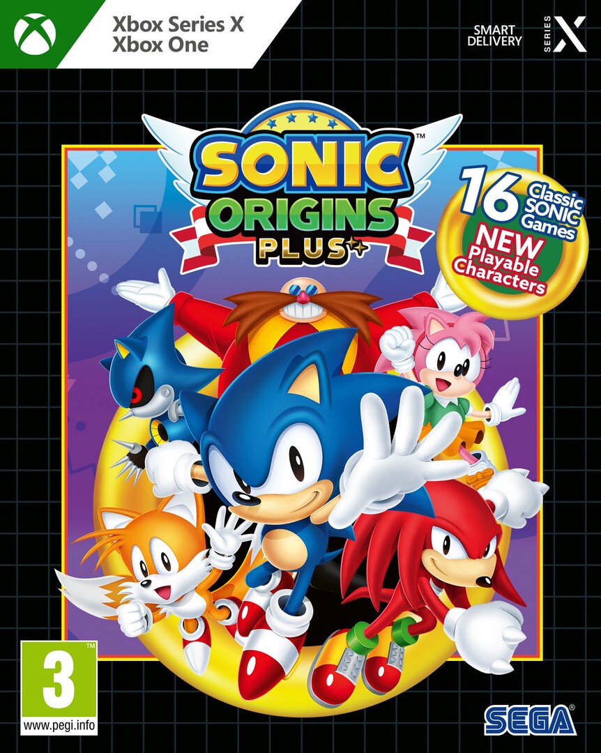 Xbox Series X, Xbox One Sonic Origins Plus Limited Edition borítókép