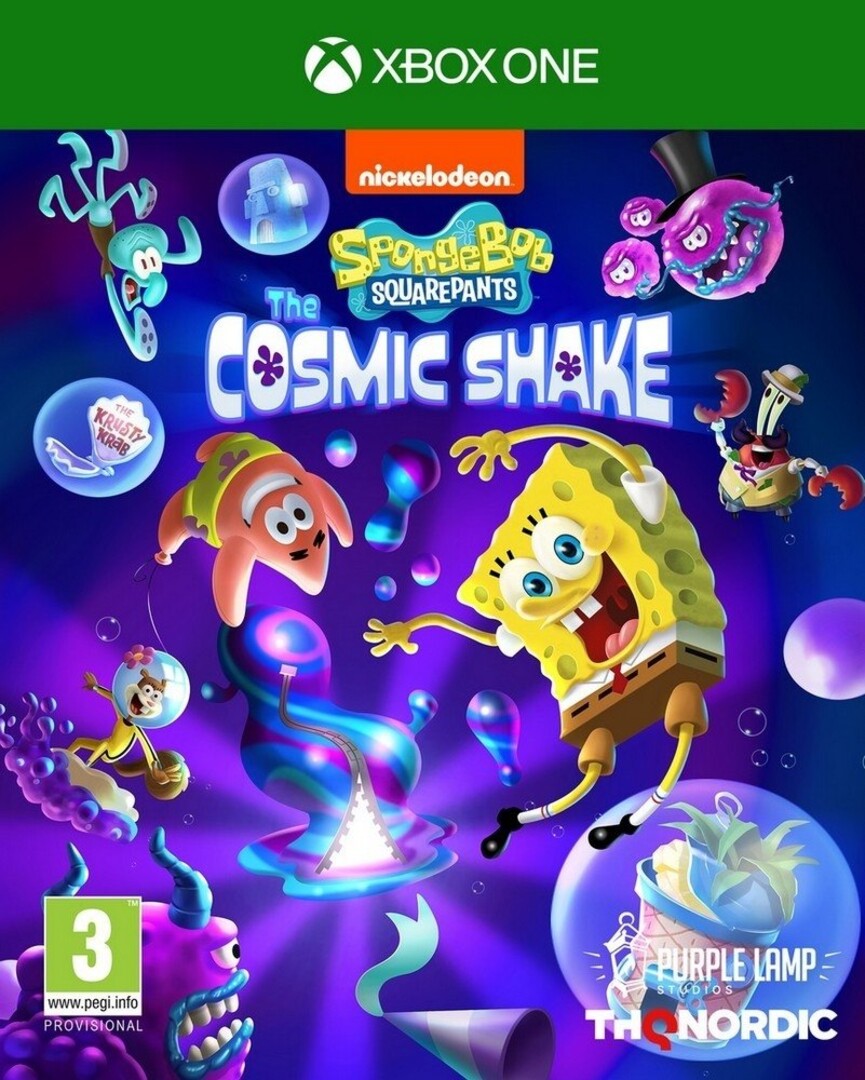 Xbox Series X, Xbox One SpongeBob SquarePants Cosmic Shake borítókép