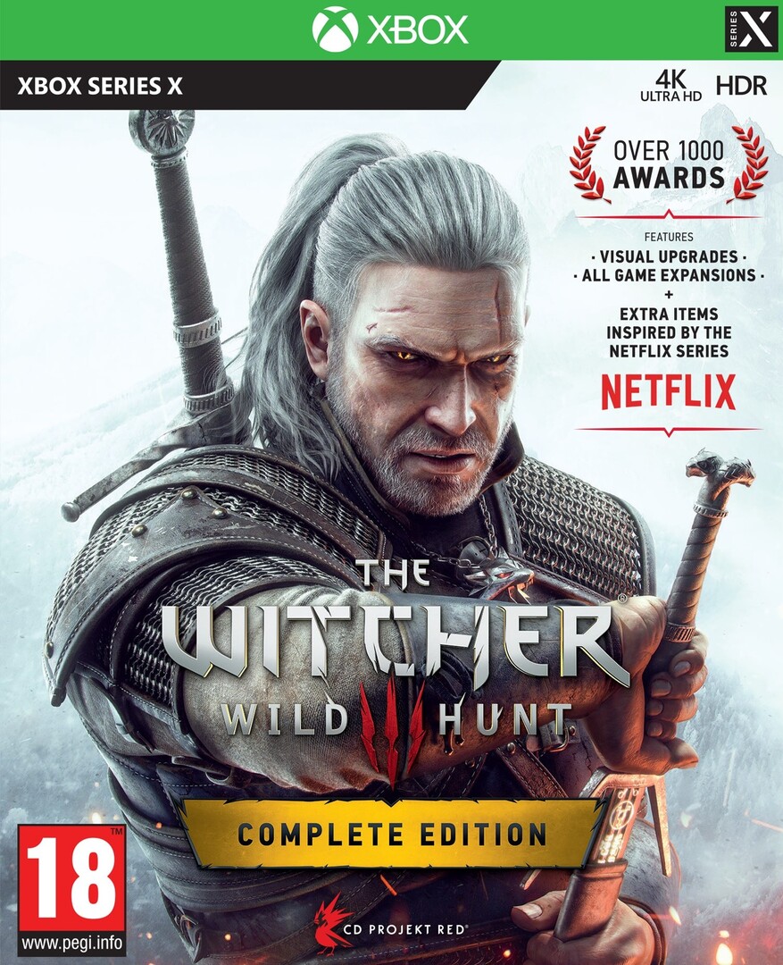 Xbox Series X The Witcher 3 Wild Hunt Complete Edition Xbox Series X borítókép