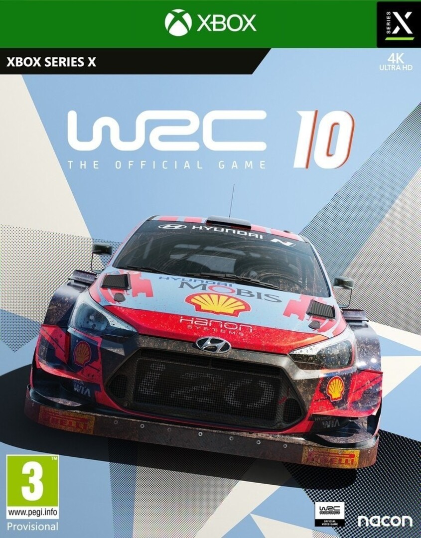 Xbox Series X, Xbox One WRC 10 borítókép