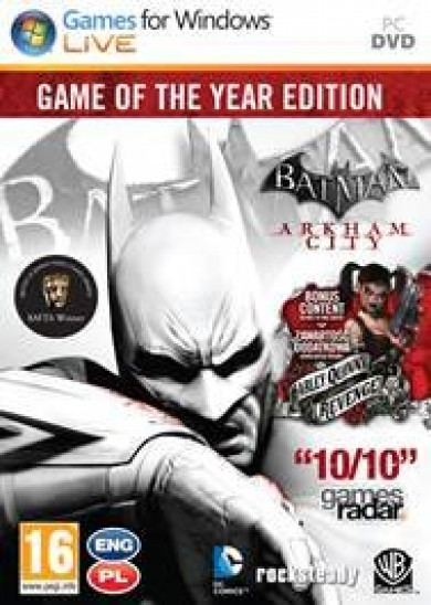 Digitális vásárlás (PC) Batman: Arkham City: Game of the Year Edition LETÖLTŐKÓD