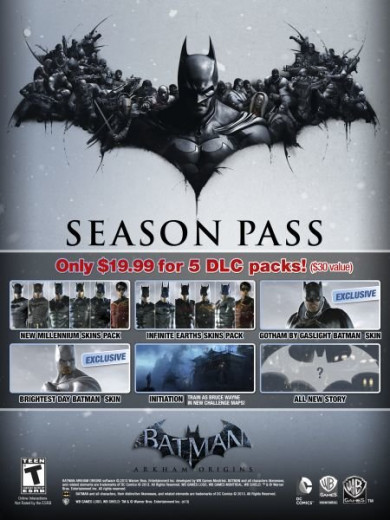 Digitális vásárlás (PC) Batman: Arkham Origins Season Pass LETÖLTŐKÓD