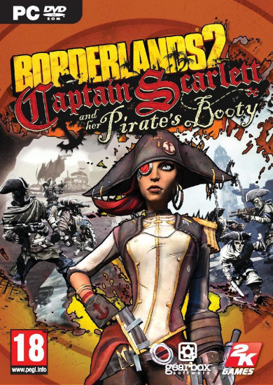 Digitális vásárlás (PC) Borderlands 2 DLC - Captain Scarlett and her Pirates Booty LETÖLTŐKÓD