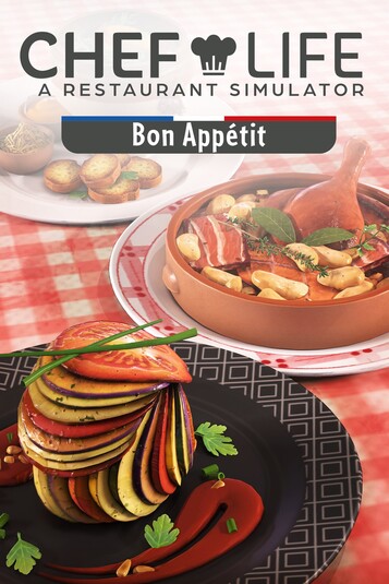 Digitális vásárlás (PC) Chef Life Bon Appetit Pack DLC Steam LETÖLTŐKÓD