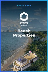 Digitális vásárlás (PC) Cities Skylines II Beach Properties DLC Steam LETÖLTŐKÓD