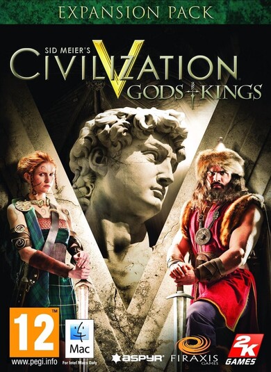 Digitális vásárlás (PC) Civilization V Gods and Kings DLC MAC Steam LETÖLTŐKÓD