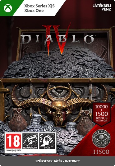 Digitális vásárlás (Xbox) Diablo IV 11500 Platinum Xbox Live LETÖLTŐKÓD