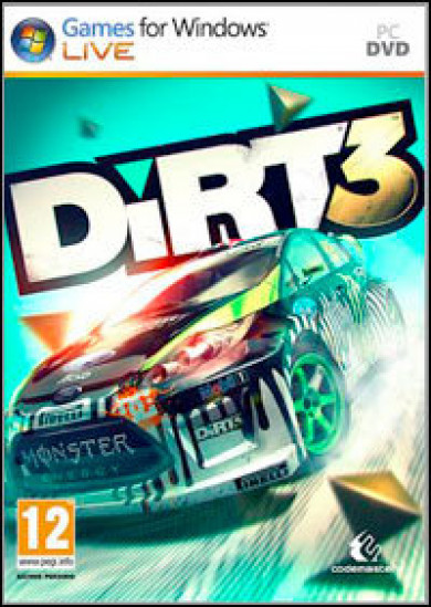 Digitális vásárlás (PC) DIRT 3  LETÖLTŐKÓD