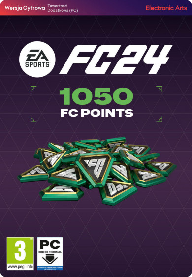 Digitális vásárlás (PC) EA SPORTS FC 24 - FC POINTS 1050 LETÖLTŐKÓD