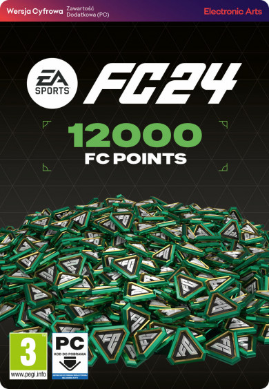 Digitális vásárlás (PC) EA SPORTS FC 24 - FC POINTS 12000 LETÖLTŐKÓD