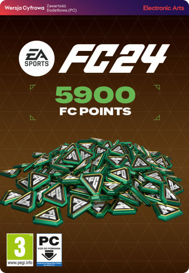 Digitális vásárlás (PC) EA SPORTS FC 24 - FC POINTS 5900 LETÖLTŐKÓD