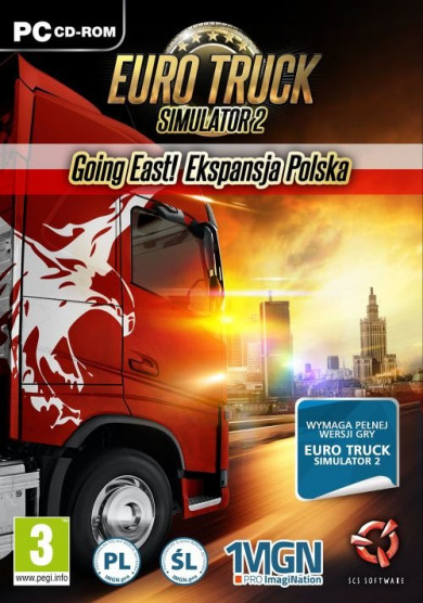 Digitális vásárlás (PC) Euro Truck Simulator 2 - Going East! LETÖLTŐKÓD