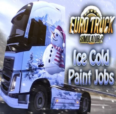 Digitális vásárlás (PC) Euro Truck Simulator 2 - Ice Cold Paint Jobs Pack LETÖLTŐKÓD