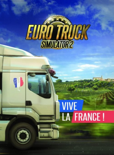 Digitális vásárlás (PC) Euro Truck Simulator 2 - Vive la France ! LETÖLTŐKÓD
