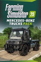 Digitális vásárlás (PC) Farming Simulator 25 Mercedes-Benz Trucks Pack DLC Steam LETÖLTŐKÓD