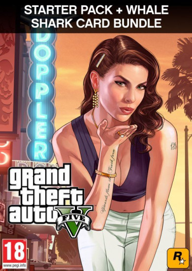 Digitális vásárlás (PC) Grand Theft Auto V Plus Criminal Enterprise Starter Pack Plus Whale Shark Card LETÖLTŐKÓD