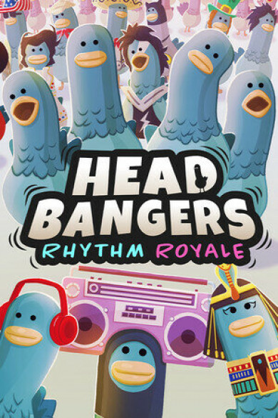 Digitális vásárlás (PC) Headbangers: Rhythm Royale - Deluxe Edition LETÖLTŐKÓD