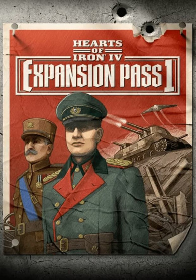 Digitális vásárlás (PC) Hearts of Iron IV: Expansion Pass 1 LETÖLTŐKÓD