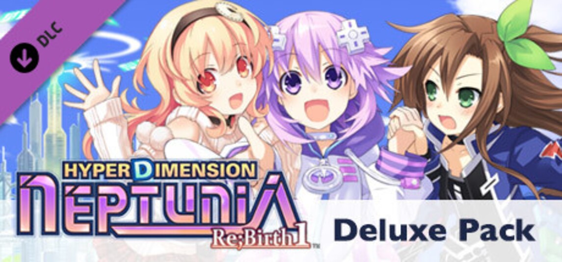 Digitális vásárlás (PC) Hyperdimension Neptunia ReBirth1 Deluxe DLC Steam LETÖLTŐKÓD
