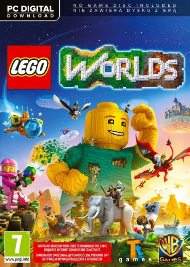 Digitális vásárlás (PC) LEGO Worlds LETÖLTŐKÓD