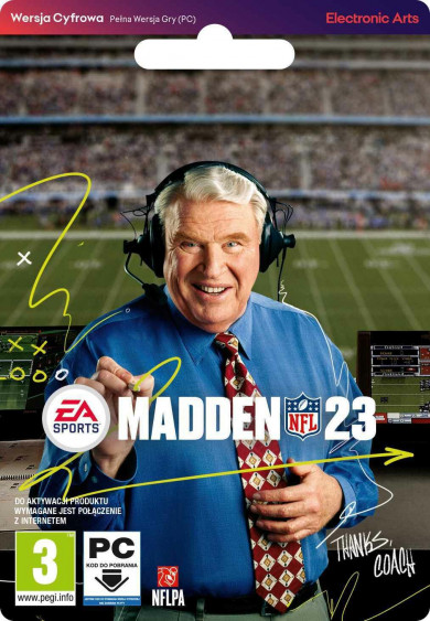Digitális vásárlás (PC) Madden NFL 23 LETÖLTŐKÓD