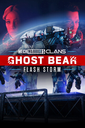 Digitális vásárlás (PC) MechWarriors 5: Clans Ghost Bear Flash Storm DLC Steam LETÖLTŐKÓD